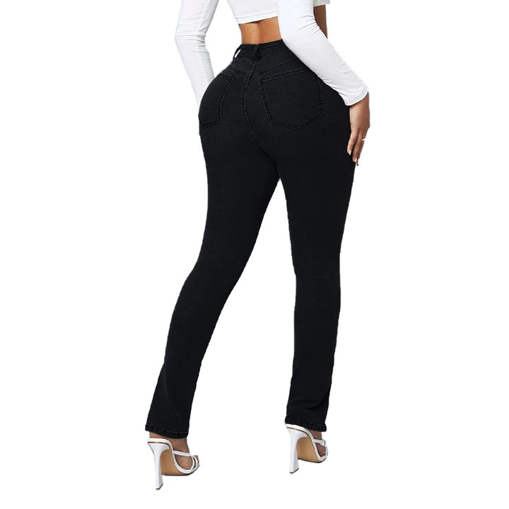 Damen Sculpting High-Waist Skinny-Jeans mit Knie-Slits und Knöchel-Reißverschluss Echo Archiv