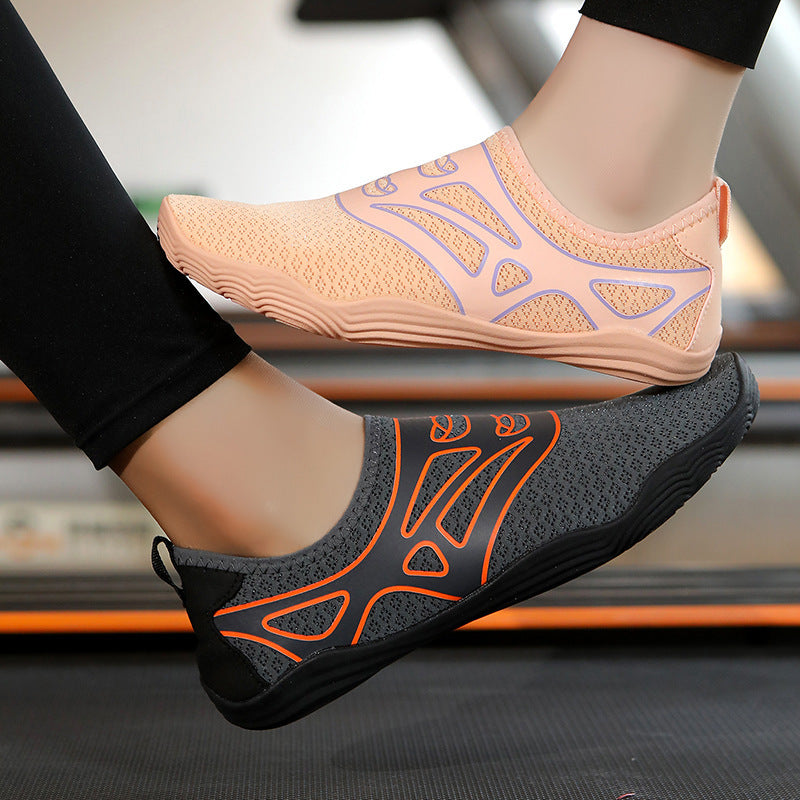 Damen Atmungsaktive Fitness-Schuhe mit rutschfester Sohle Echoarchiv