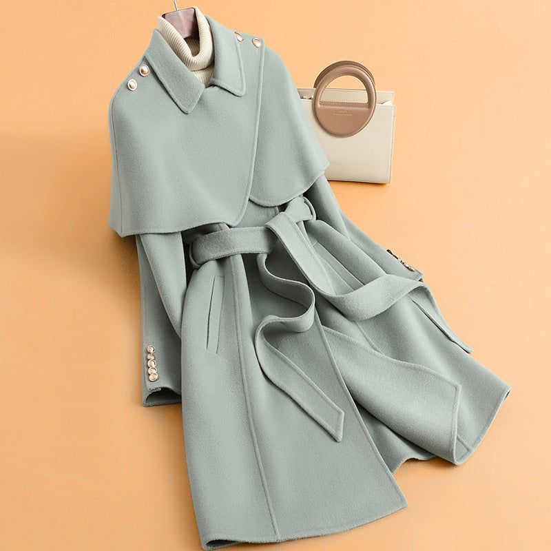 Damen Stylischer Cape-Mantel Echo Archiv