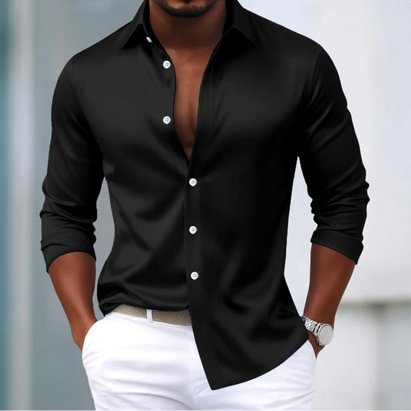 Herren Elegantes Freizeithemd Echoarchiv