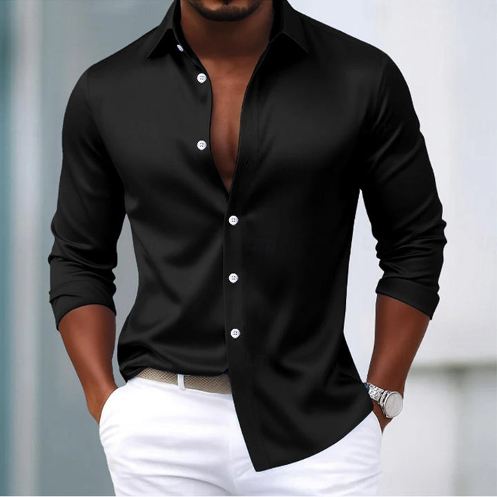 Herren Elegantes Freizeithemd Echoarchiv