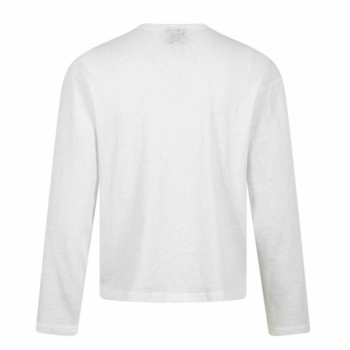 Unisex Langärmeliges Henley-Shirt mit knöpfbarer Brustleiste und Vintage-Illustrationsprint Echoarchiv