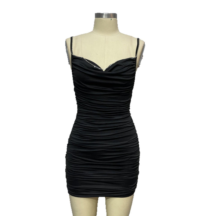 Damen Mini-Rock-Kleid mit Swarovski-Steinen Echo Archiv