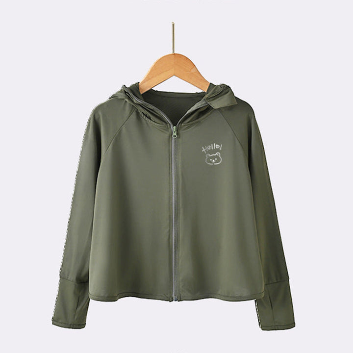 Damen praktische Outdoorjacke mit Kapuze Echo Archiv
