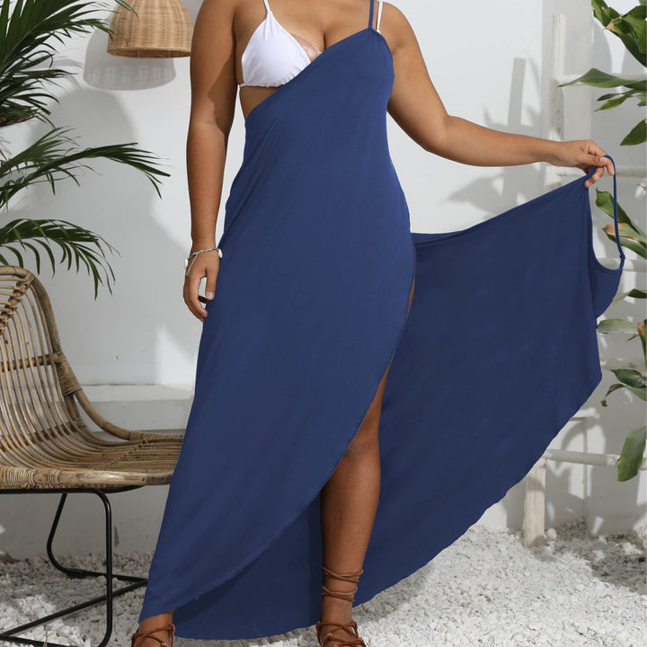 Damen Maxi-Kleid mit angesagtem Wickeldesign Echo Archiv