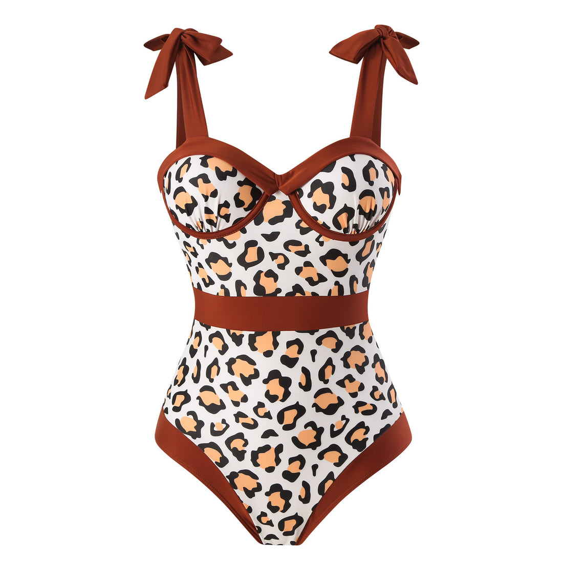 Damen Maxirock mit Leopardenmuster – Valéora