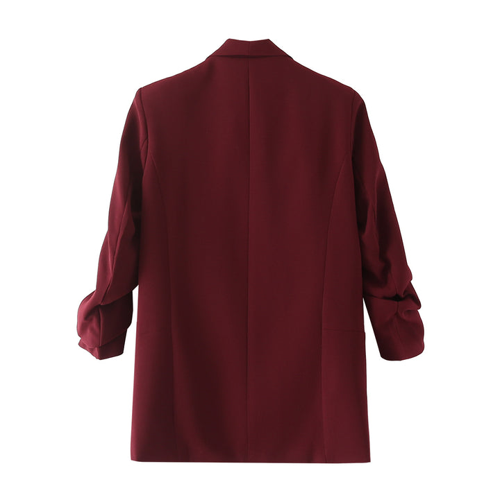 Damen nan taillierter Blazer mit Schalkragen und dreiviertelärmeln Echo Archiv