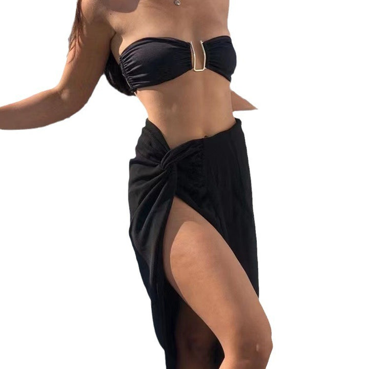 Damen Bandeau-Bikini mit elegantem Schlüssel-Detail Echo Archiv