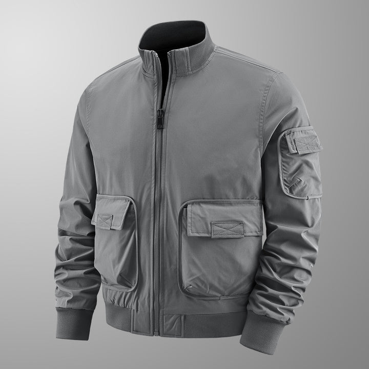 Herren leichte Übergangsjacke mit vielen Taschen Echo Archiv