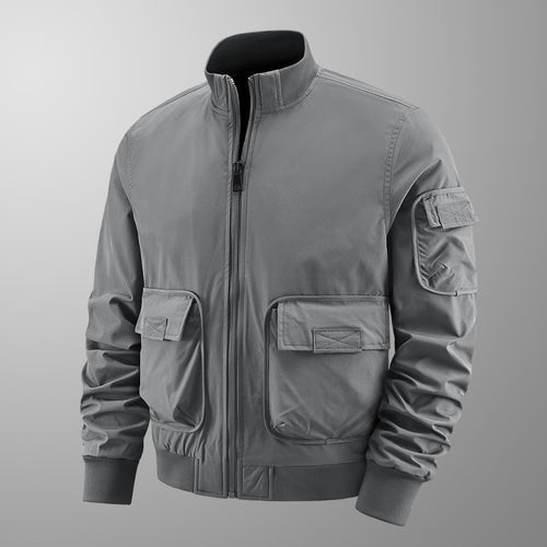 Herren leichte Übergangsjacke mit vielen Taschen Echo Archiv