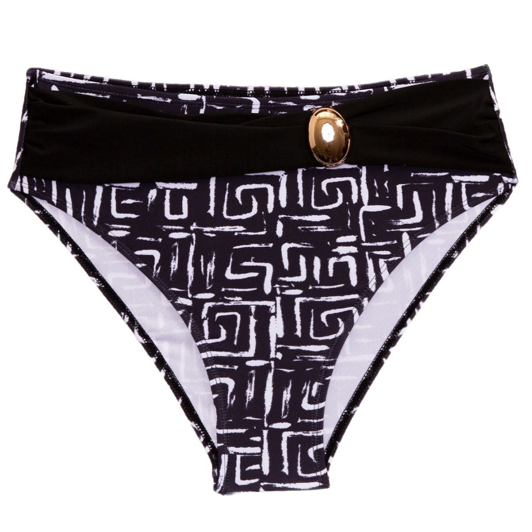 Damen Bikini-Set mit elegantem Bund und verspieltem Muster Echo Archiv