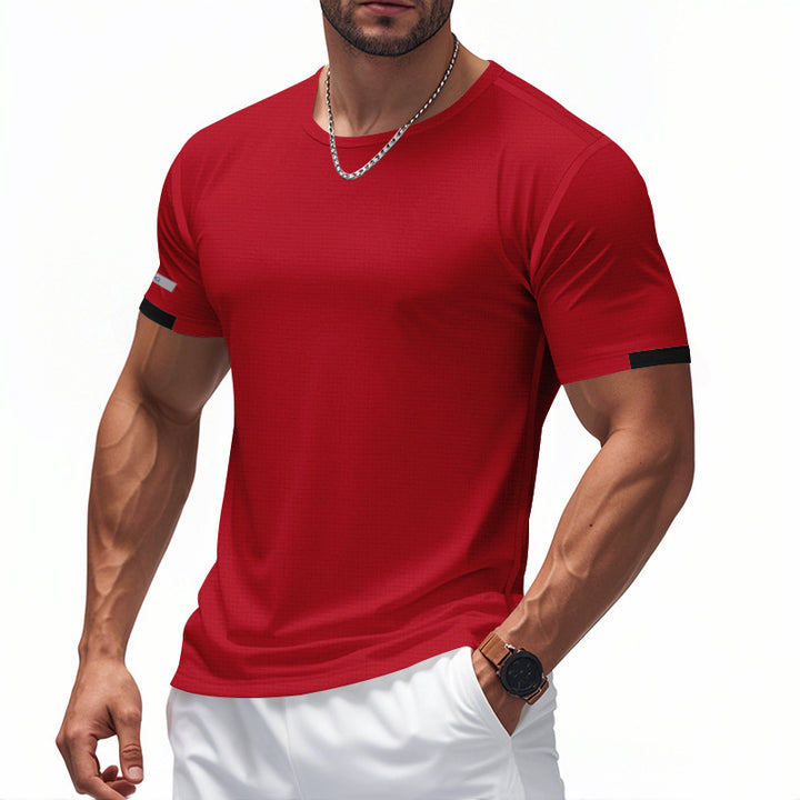 Herren Funktions-T-Shirt mit atmungsaktivem Design und reflektierenden Details Echoarchiv