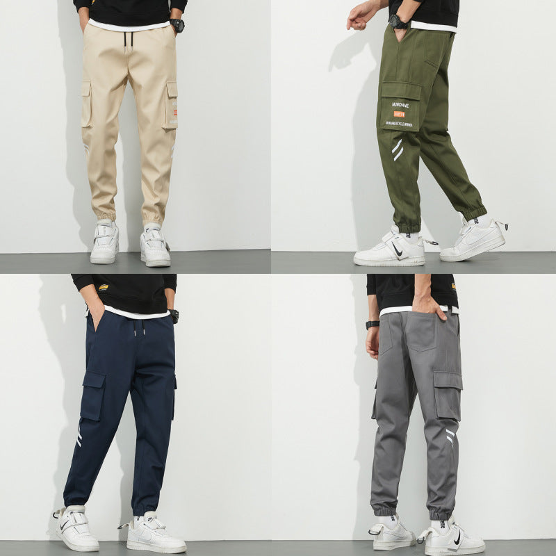 Herren Urbanes Camouflage-Jogger mit Utility-Taschen und elastischem Knöchelsaum Echo Archiv