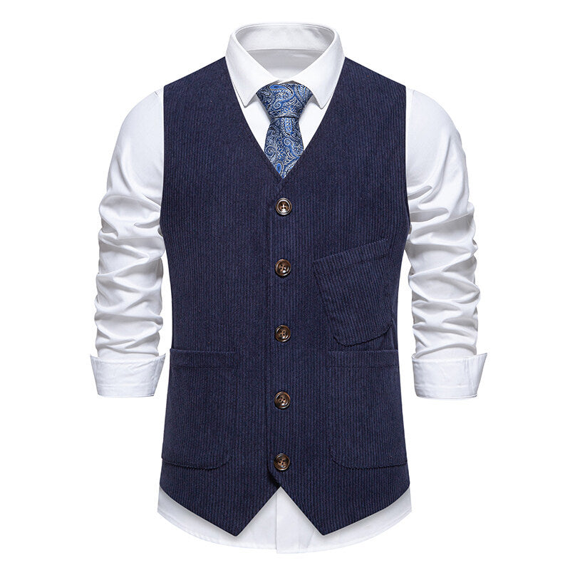 Herren elegante Weste im klassischen Design Echoarchiv
