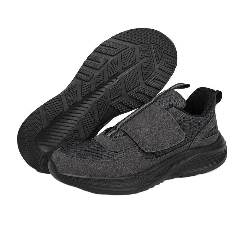 Herren nan urbaner Slip-On-Sneaker mit Klett-Frontverschluss, elastischem Zugsystem und mehrschichtiger Dämpfung Echo Archiv