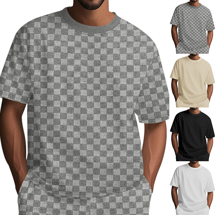 Herren Oversized T-Shirt mit modernem Design und Lockere Passform Echoarchiv