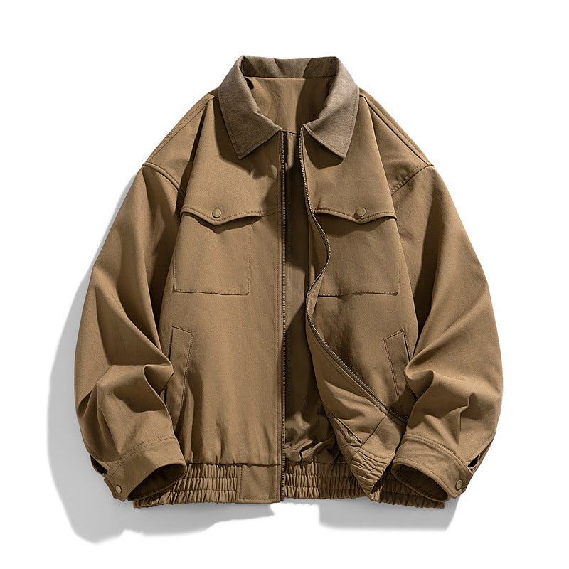 Herren Modische Nylonjacke mit Taschen Echo Archiv