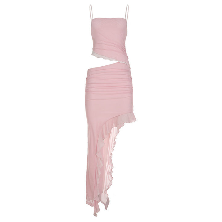 Damen Spitzen-Maxikleid mit verstellbaren Trägern Echo Archiv