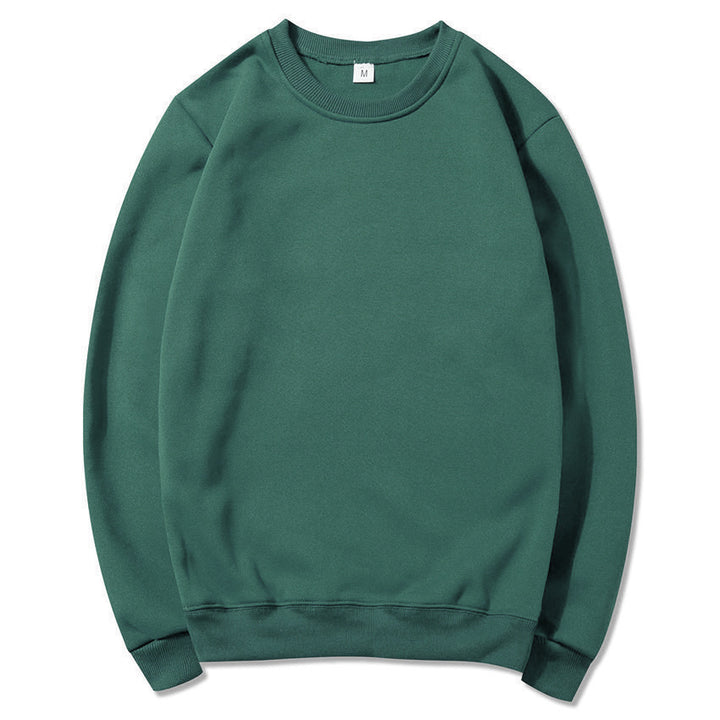 Unisex zeitloser Rundhals-Sweater ohne Kapuze mit angerauter Innenseite und verstärktem Nacken Echo Archiv