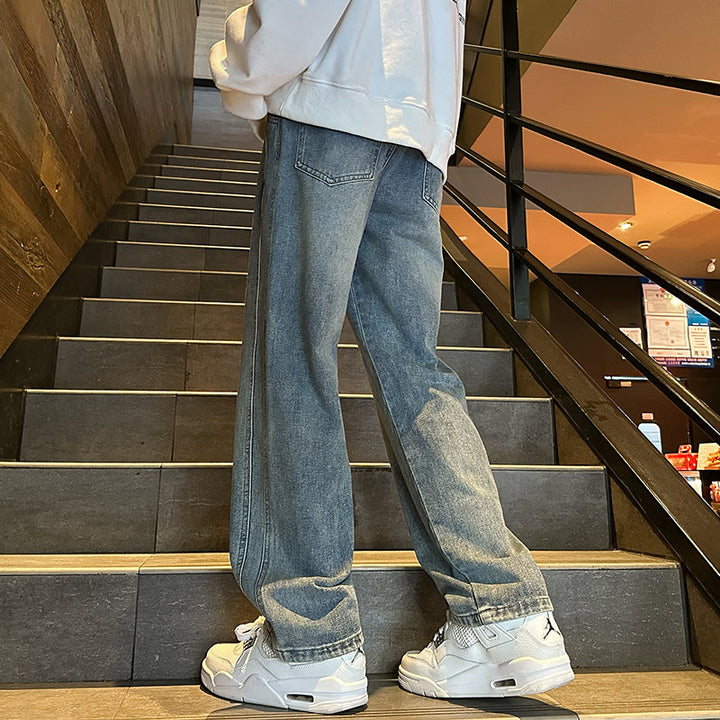 Herren lässige und weite Jeans Echo Archive
