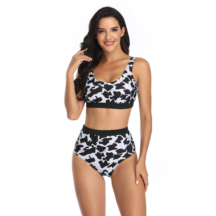 Damen Sport-Bikini mit hoch geschnittenem Hosenbund von Echo Archiv