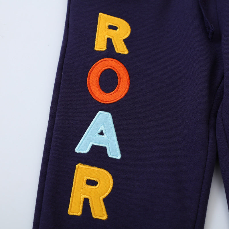 Jungen Sweatpants mit kreativem Löwen-Design Echo Archiv
