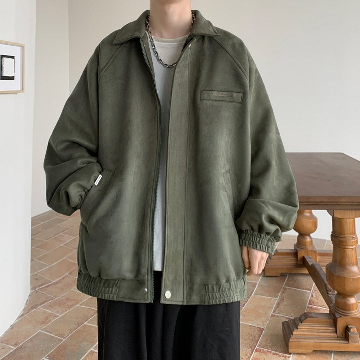 Herren Übergroße Steppjacke mit praktischen Taschen Echoarchiv