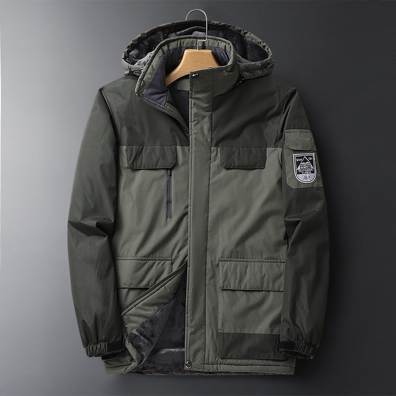 Herren Technische Winterjacke mit isolierendem Futter Echo Archiv