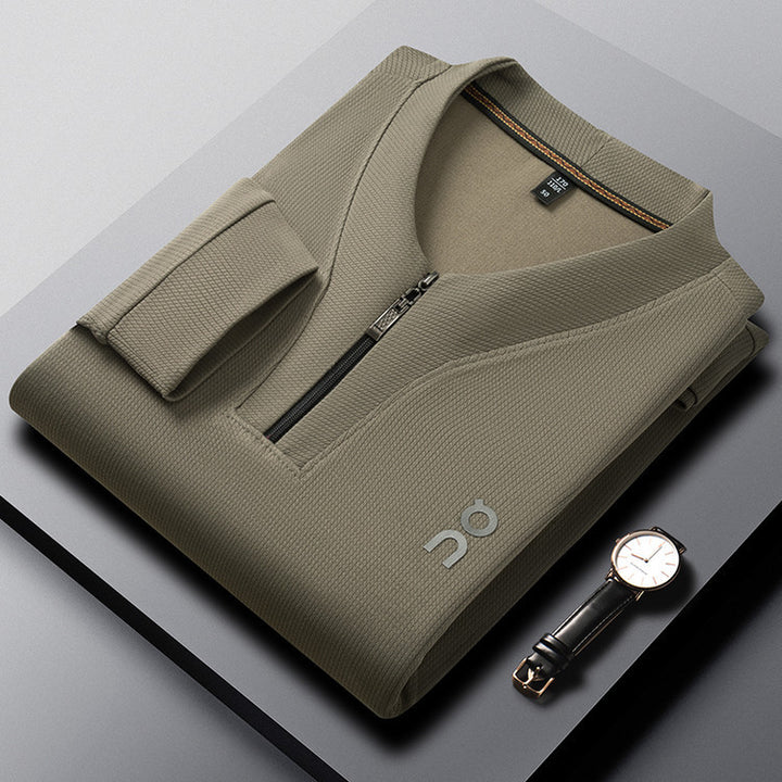 Herren funktioneller Pullover mit Reißverschluss und innovativem Design Echoarchiv