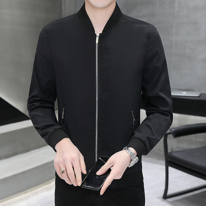 Elegante, lässige Herrenjacke mit hohen Taschen Echo Archive