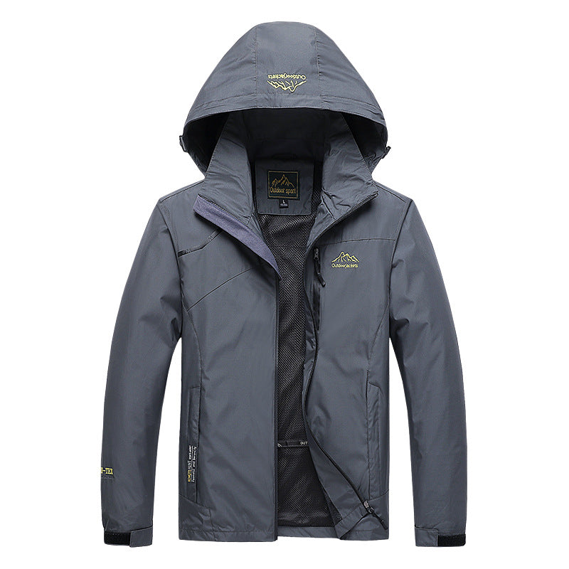 Herren Hochwertige Outdoor-Jacke Echo Archiv