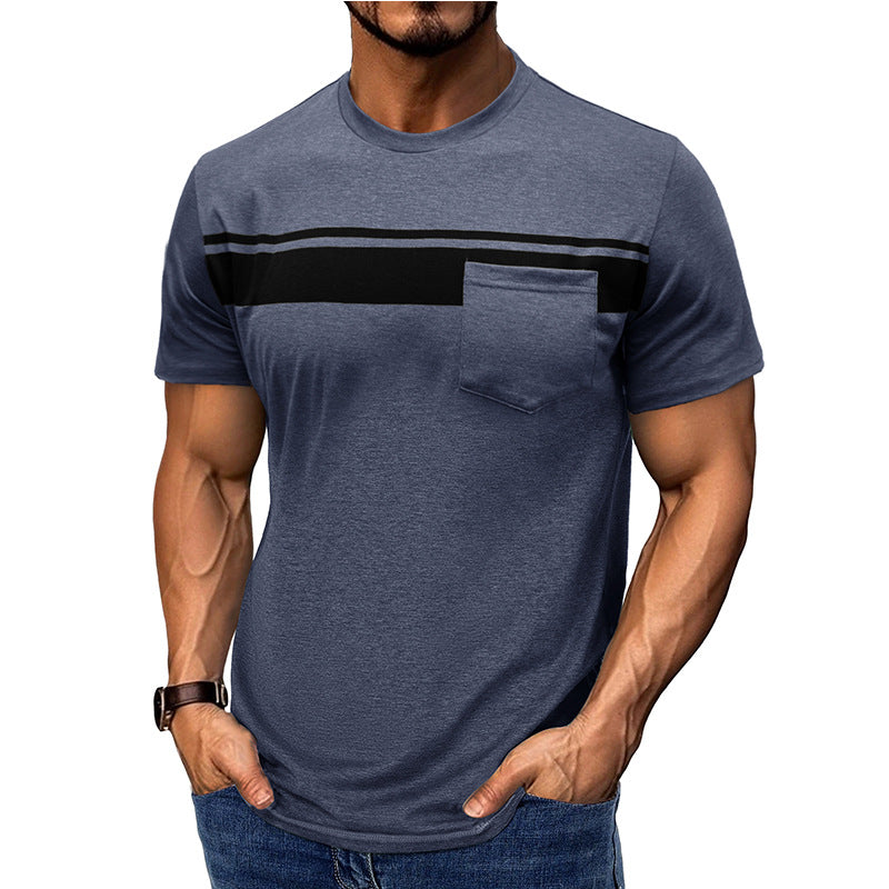 Herren Halbarmshirt mit dekorativer Brusttasche Echoarchiv