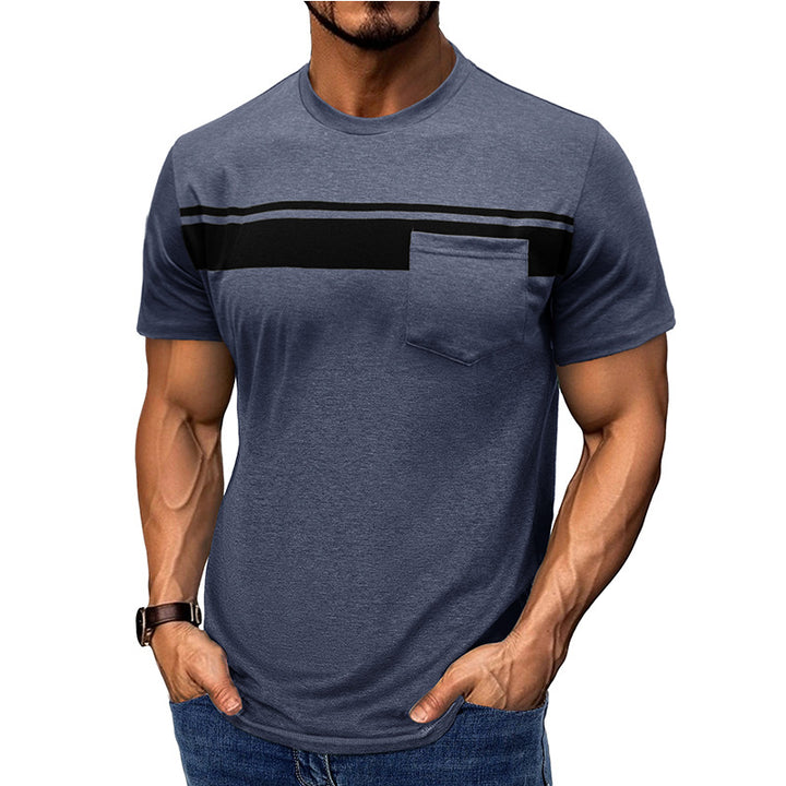 Herren Halbarmshirt mit dekorativer Brusttasche Echoarchiv