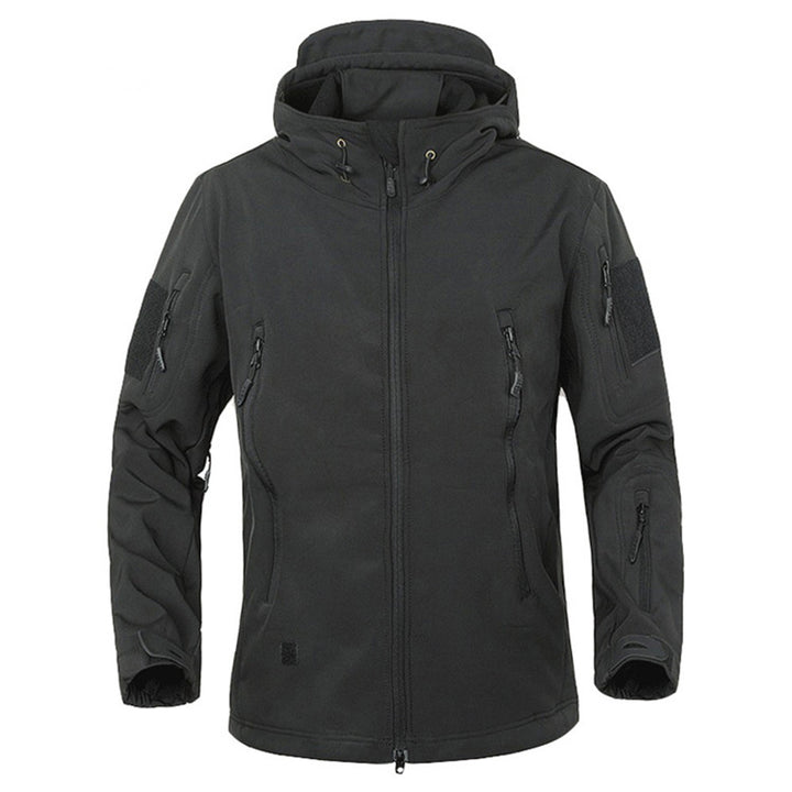 Herren technische Softshelljacke mit abnehmbarer Kapuze Echoarchiv