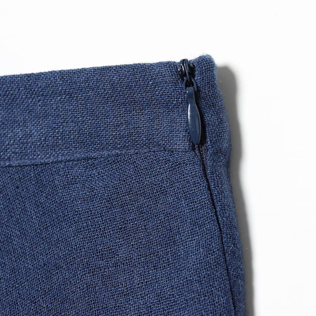 Damen Maxirock mit fließendem Schnitt und asymmetrischen Details Echo Archiv
