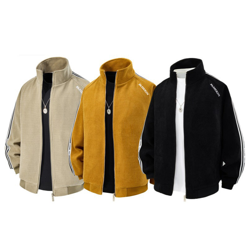 Herren Bequeme und modische Cordjacke Echo Archiv