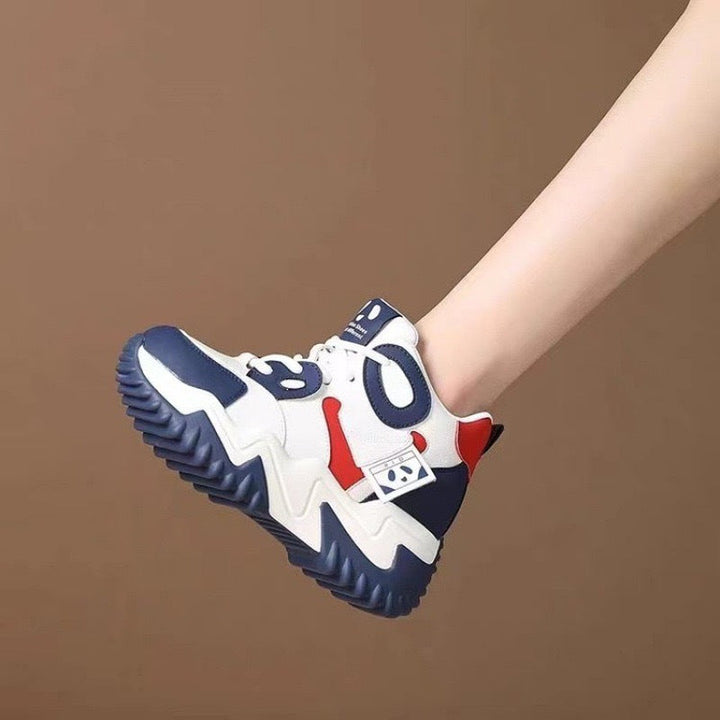 Damen Sportliche High-Top Sneaker Echo Archiv