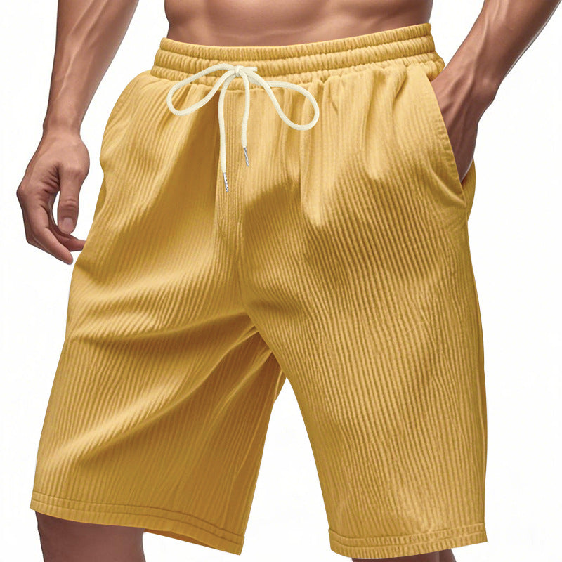 Herren Freizeit Shorts mit elastischem Bund und seitlichen Taschen Echoarchiv