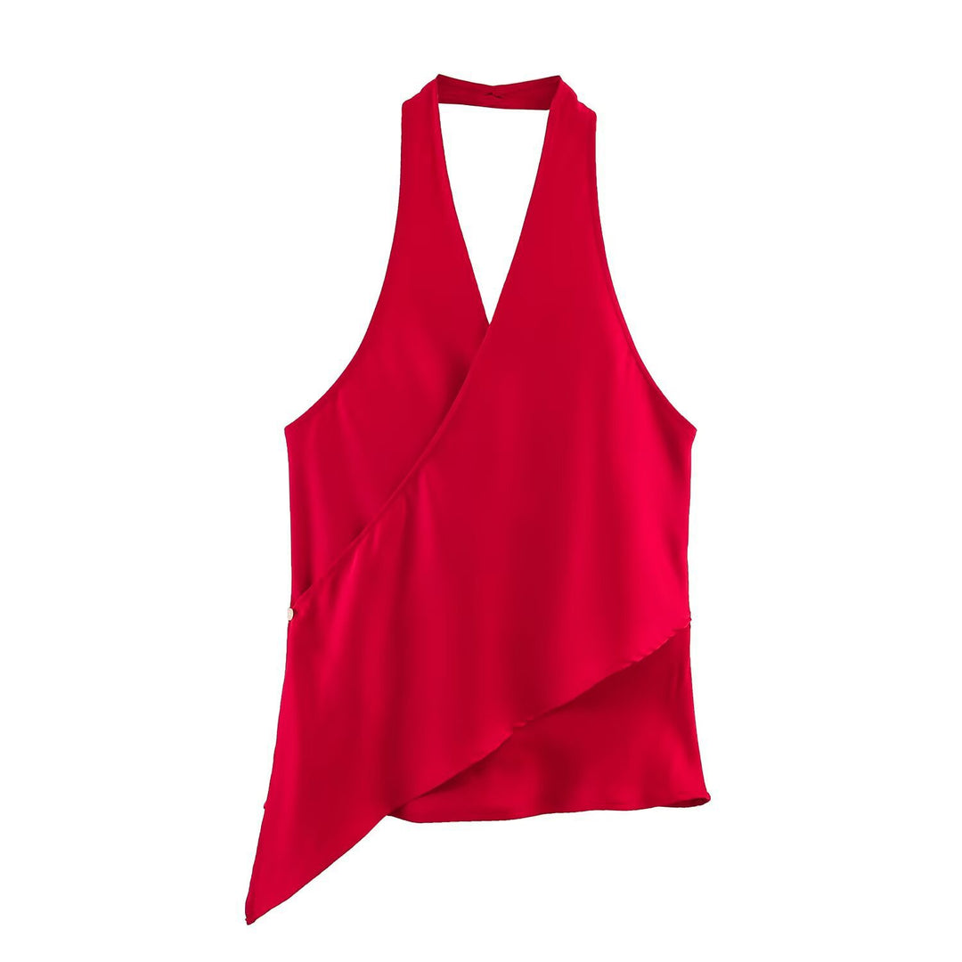 Damen Wickelbluse mit V-Ausschnitt Echo Archiv