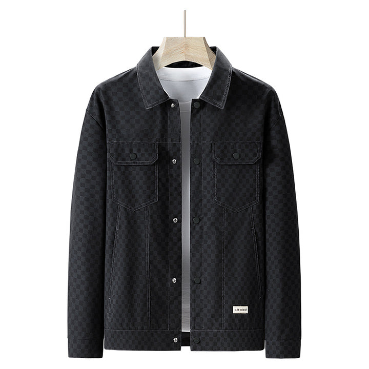 Herren Modische Checks-Jacke – Taviero