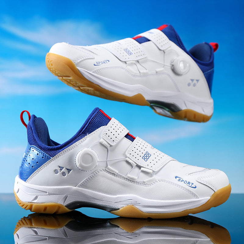 Unisex leichte atmungsaktive Indoor-Tennisschuhe mit stabiler nicht abfärbender Sohle und stoßdämpfung – Tavélo