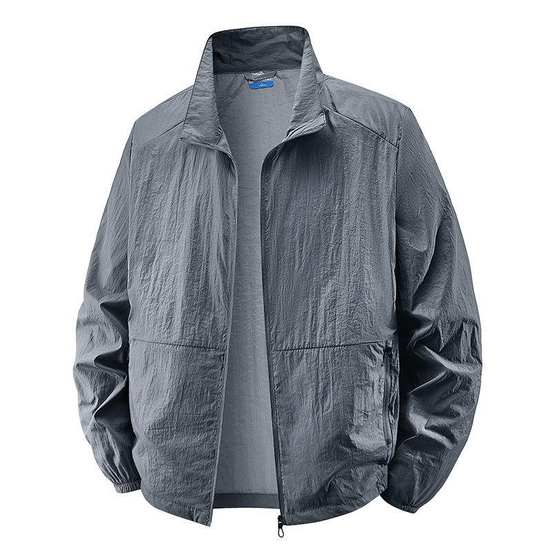 Herren Leichte Übergangsjacke mit praktischem Windschutz Echo Archiv 1787797861