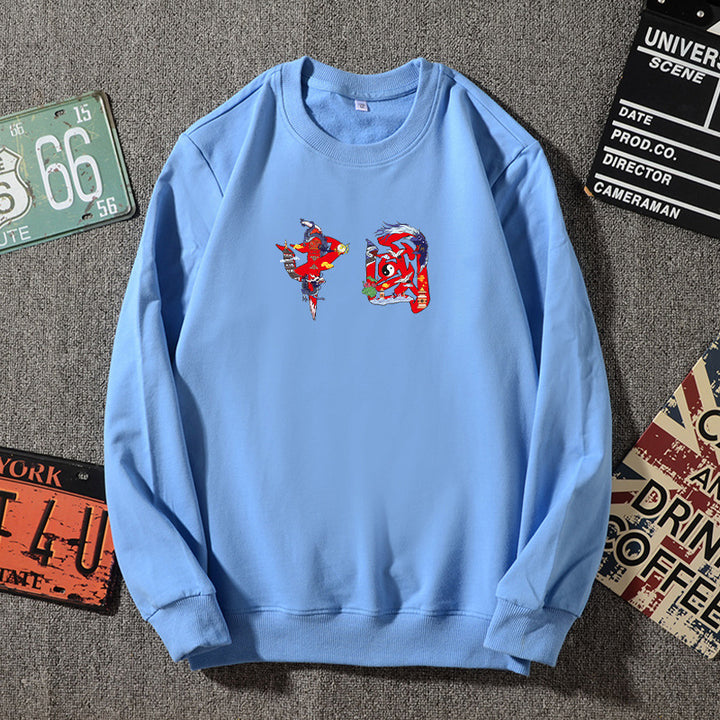 Unisex Oversize Sweatshirt mit Rundhalsausschnitt und dezenter Grafikapplikation Echo Archiv