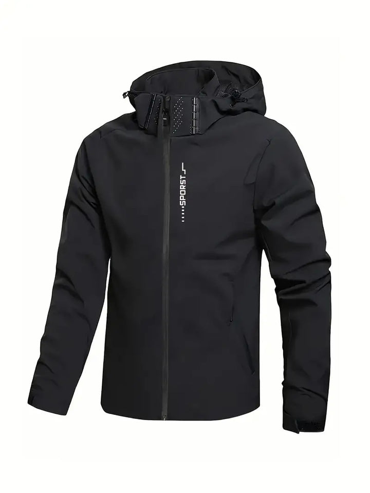 Herren Wetterfeste Sportjacke Echo Archiv