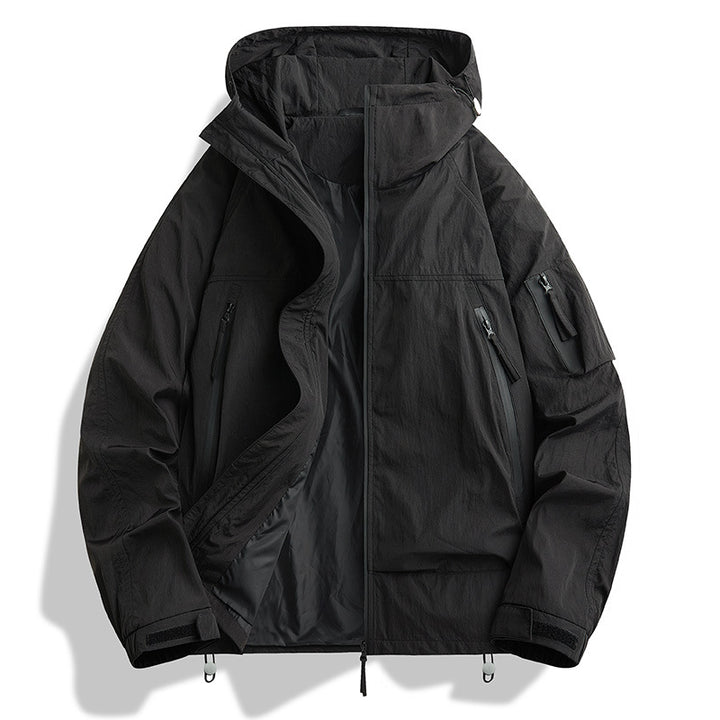 Herren Technische Outdoorjacke mit praktischen Taschen Echoarchiv