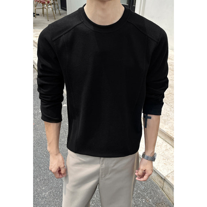 Herren Bequemer Langarmpullover Echo Archive