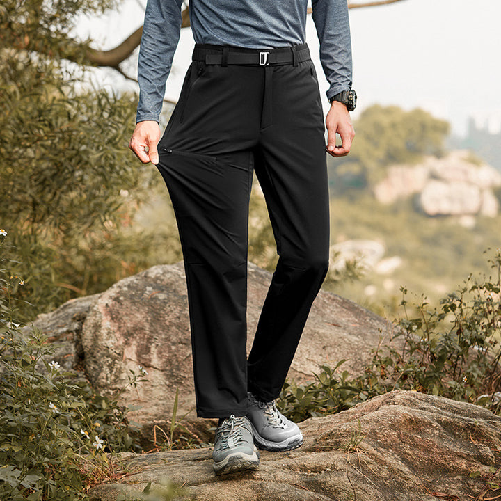 Herren leichte Outdoor-Hose mit verstellbarem Bund und wasserabweisenden Eigenschaften Echoarchiv