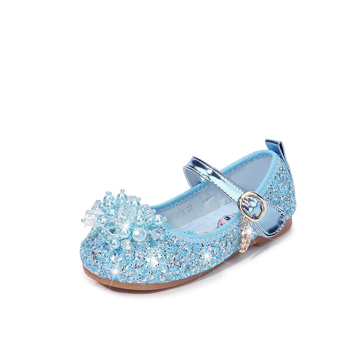 Mädchen Ballerina Schuhe mit funkelnden Perlenapplikationen Echo Archiv