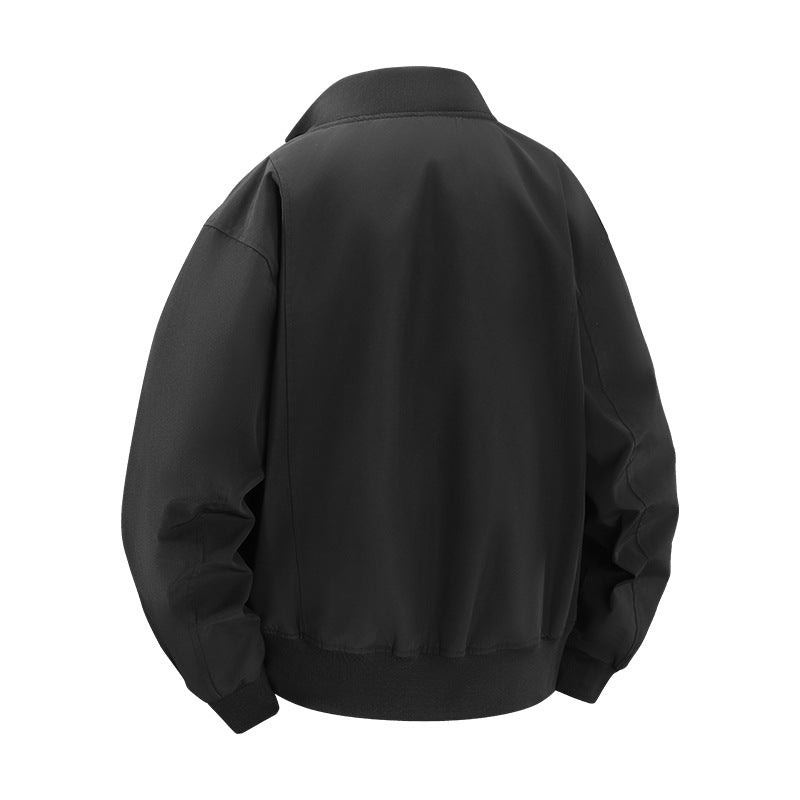 Herren Modische Übergangsjacke mit hohem Stehkragen Echo Archiv