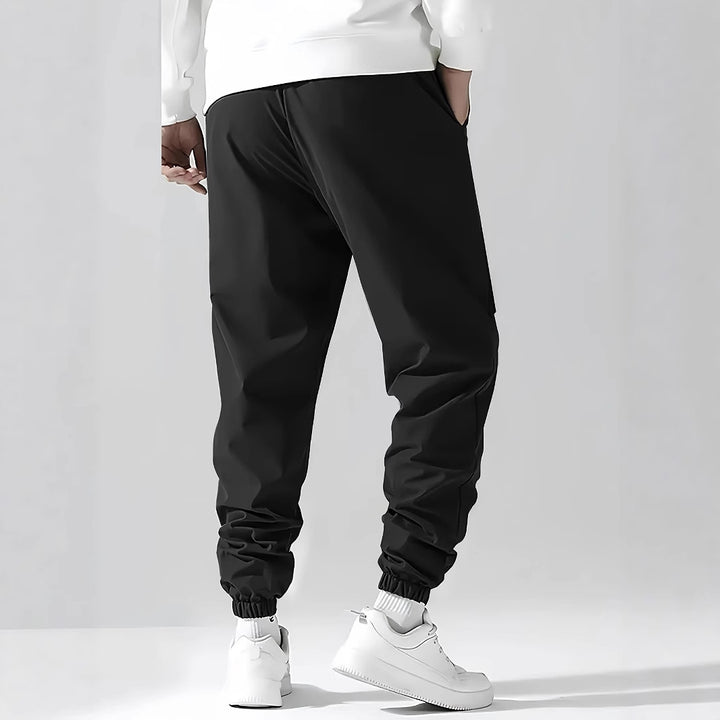 Herren Moderne Cargo-Jogginghose mit elastischem Bund, Kordelzug & Klappentaschen Echo Archiv